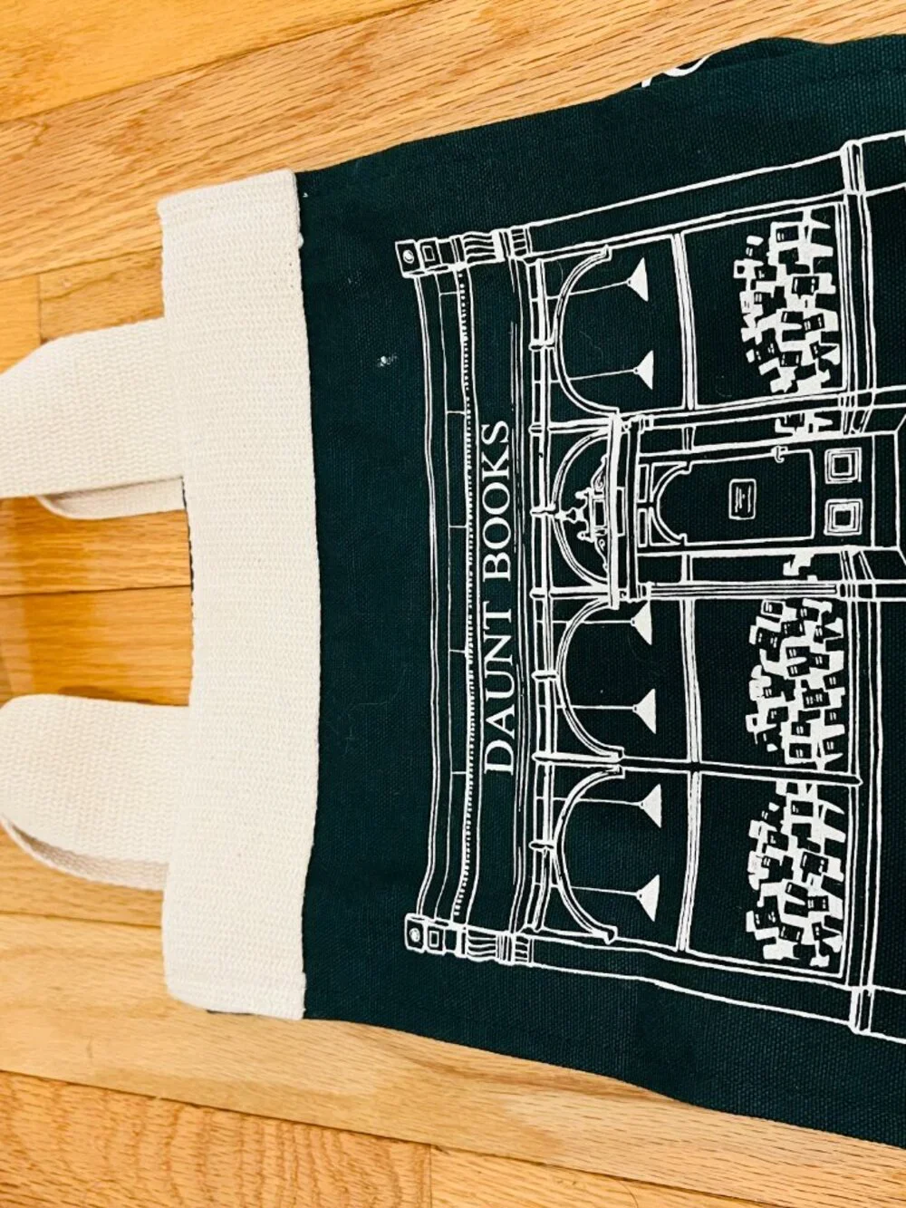 Daunt books London canvas tote bag